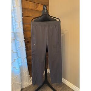 FIGS Scrub Pants – Charcoal Gray – Size Large – Stretchy Comfort